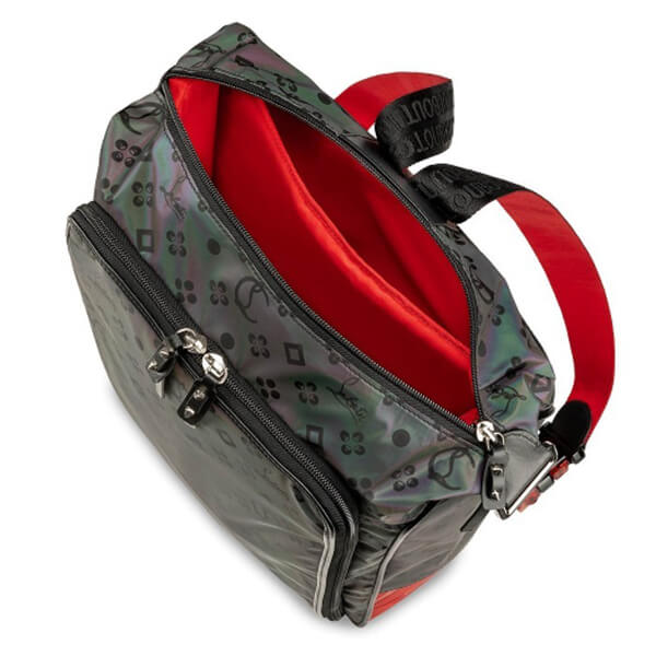 クリスチャン ルブタン リュック 偽物◆ディオール louboutin Hop'n Zip◆ナイロンカーフスキン◆リュック 1205127B391